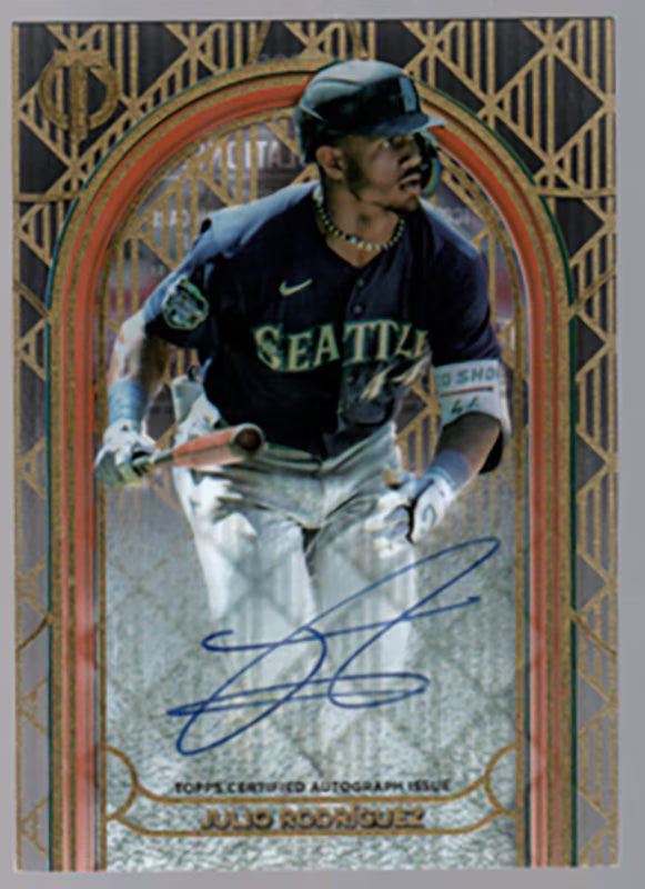 2024 Topps Tribute Julio Rodríguez Autograph /25 – Serial Numbered 24/25