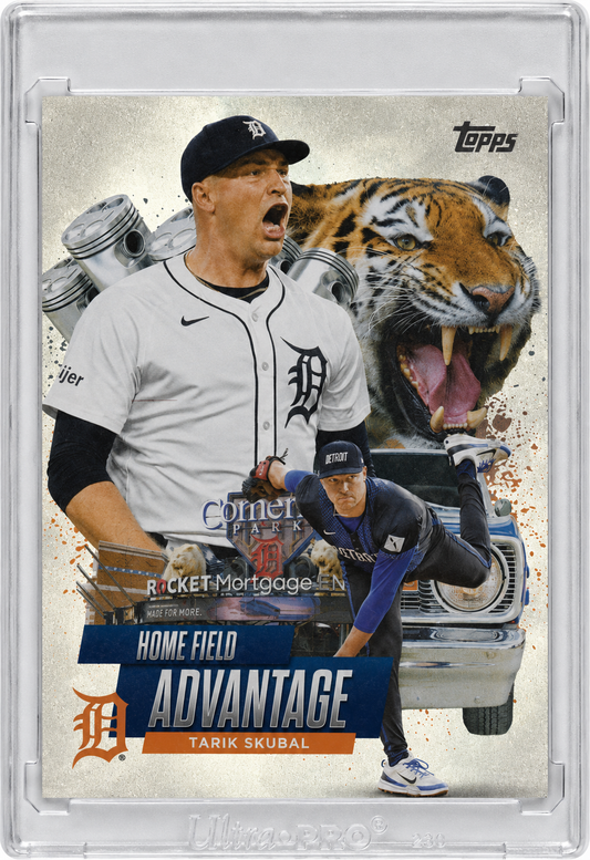 2025 Topps Home Field Advantage #HA-46 Tarik Skubal Case Hit Insert